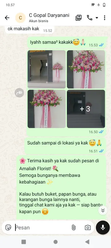 Pengiriman Karangan Bunga Ronggojati Batuwarno