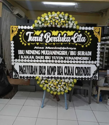 Papan Bunga Duka Ronggojati Batuwarno