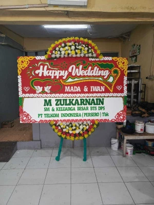 Papan Bunga di Ronggojati Batuwarno